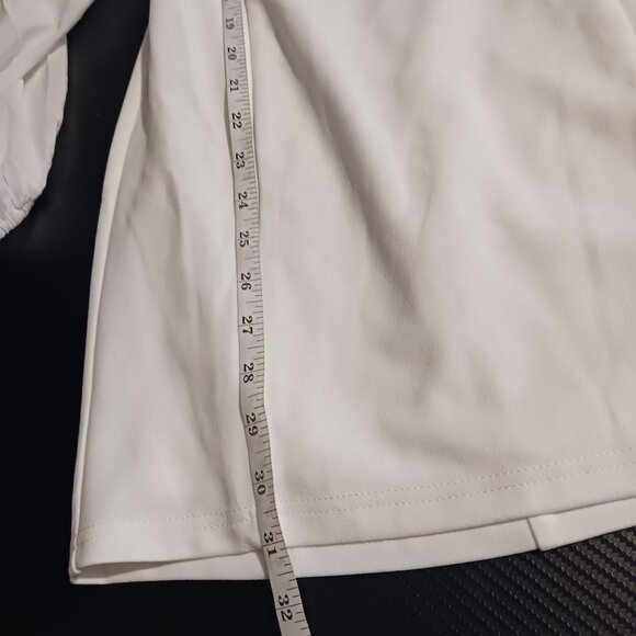 NEW Lulus Exceptionally Flirty White Long Sleeve Backless Mini Dress Size XS - Picture 12 of 13